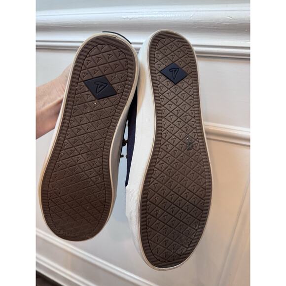 Sperry Crest Vibe Lace Up Navy Blue Canvas Sneaker Women's Size 7.5 - Picture 3 of 15